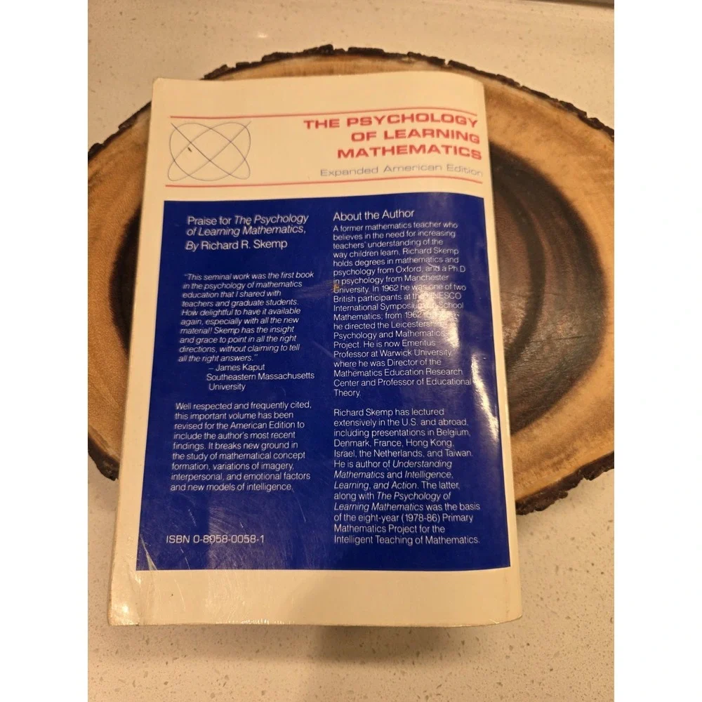 The Psychology of Learning Mathematics : Expanded American Edition by Skemp Book